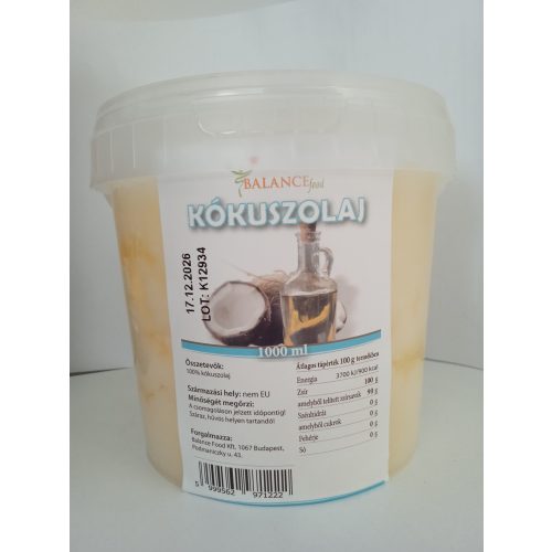 Kkokosový olej / kokosový tuk ml