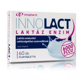   Innopharm Innolact Lactase enzým 6000 FCCU doplnok stravy filmom obalené tablety (60 ks)