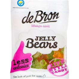   DeBron „Jelly bears” gumový cukrík Glutén- a bezcukru 90 g