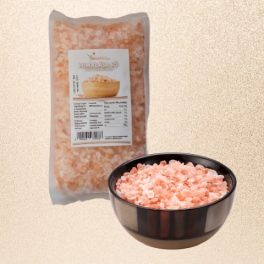   Himalájska soľ, ružová, hrubá 1000 g/1 kg (3-5 mm, kryštál)