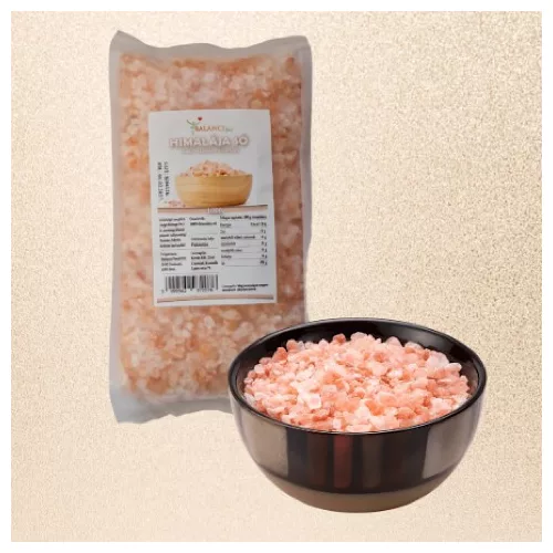 Himalájska soľ, ružová, hrubá 1000 g/1 kg (3-5 mm, kryštál)