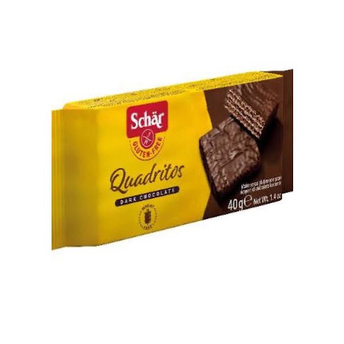 Schar Quadritos, čokoládová oblátka, 40g.