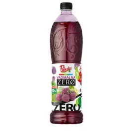 Pölöskei sirup, ZERO, príchuť divokej maliny, 1 liter.