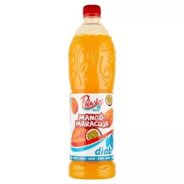   Pölöskei sirup, diabetický, s príchuťou manga-maracuyá, 1 liter.