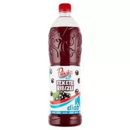   Pölöskei sirup, diabetický, černý rybízový příchuť, 1 litr.