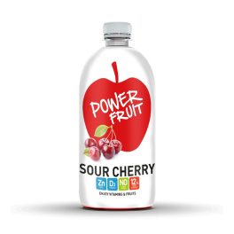   Power Fruit Cherry ízű ital, s obsahom vitamínov K a D, 750 ml.