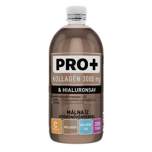 Pro+ Kolagén+Hyalurónová kyselina, malinová príchuť, 750 ml