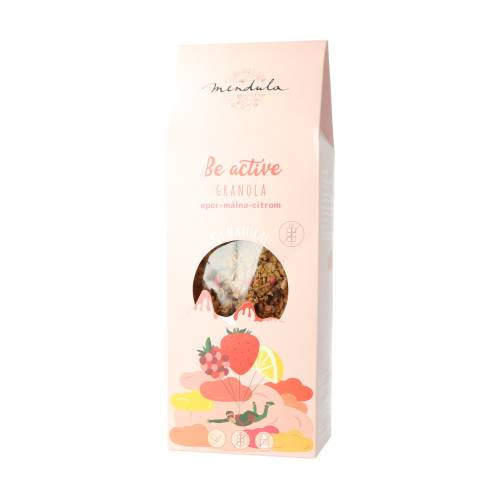 Mendula Jahodovo-malinovo-citrónová granola, 250 g