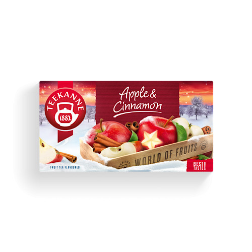 Teekanne, WOF Apple Cinnamon, jablkovo-skoricový ovocný čaj, 45g