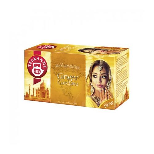 Teekanne ginger curcuma gyömbéres-kurkumás tea, 35 g