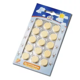   1x1 Vitamin vitamin C 1000 mg +  vitamin D3 extrakt zo šípok, doplnok stravy s príchuťou pomaranča, žuvacie tablety so sladidlami (60 db)