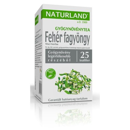 Naturland Fehér fagyöngy tea filteres 25x1,5 g