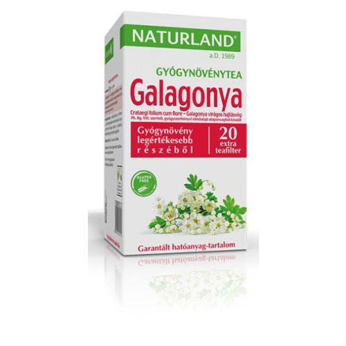 Naturland Galagonya tea filteres 20x1,5 g