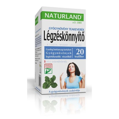 Naturland Légzéskönnyítő teakeverék filteres 20x1,5 g