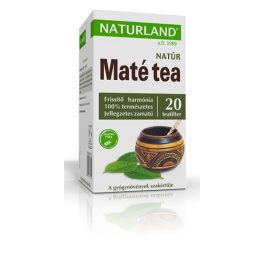 Naturland Maté tea natúr filteres 20x2 g