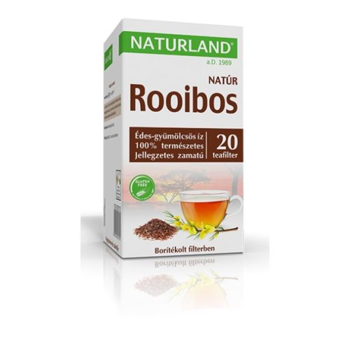 Naturland Rooibos tea filteres 20x1,5 g