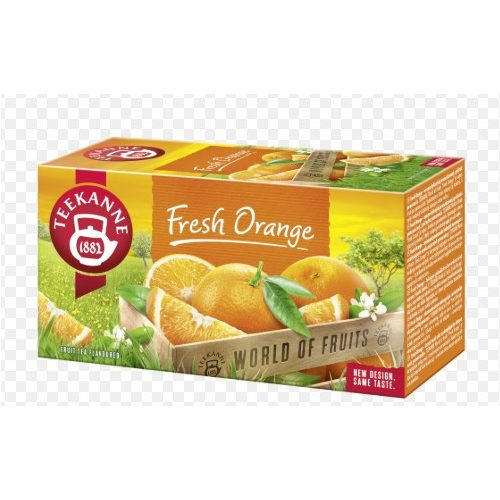Teekanne Word of Fruit Fresch Orange 45 g