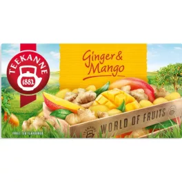   Teekanne Word of Fruit Ginger Mango gyömbér mangó gyógytea, 35 g