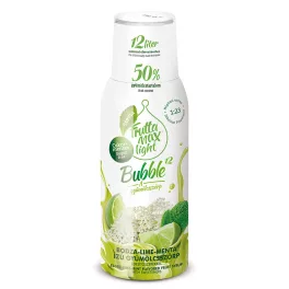 Fruttamax bubble bodza-lime-menta light, 500 ml