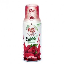 Fruttamax bubble 12 málna light, 500 ml